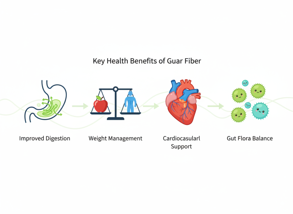 Guar Fiber Health Benefits