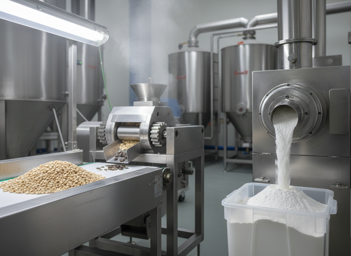 Guar Gum Processing Stages
